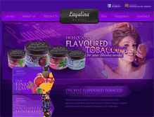 Tablet Screenshot of layalinatobacco.com
